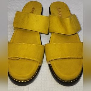 Alegria Tia Saffron Sandal Yellow Size 38